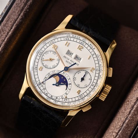 patek philippe chronograph vintage